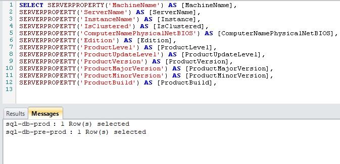 Query editor window in Aireforge Script
